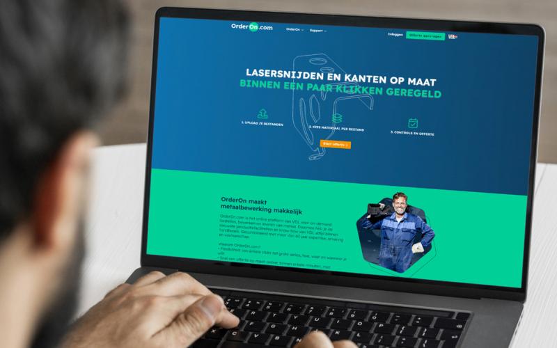 VDL Groep launches OrderOn.com, online platform for placing metalworking orders